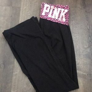 VICTORIA’S SECRET PINK BOOTCUT YOGA BLING SMALL